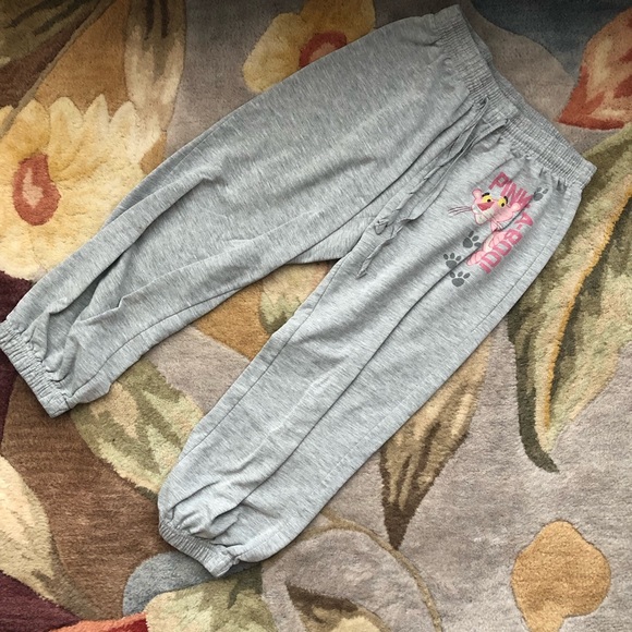 Pink Panther “Pink-A-Boo” Capri Sweatpants - Picture 2 of 4